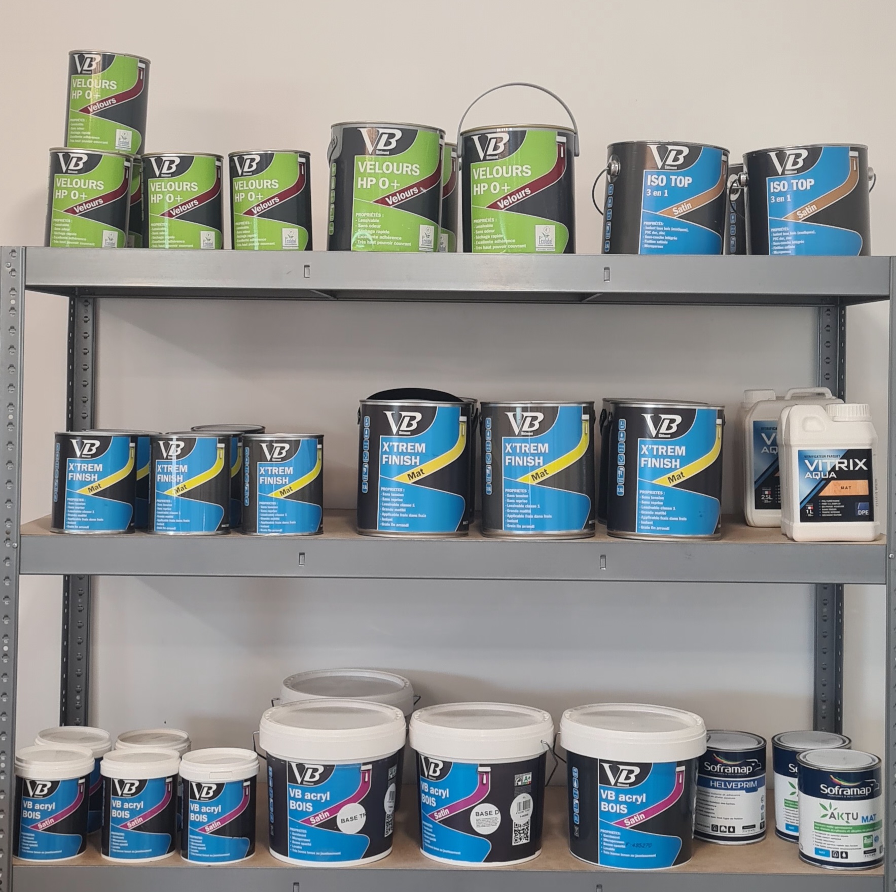 Notre gamme de peinture professionnelle à Saint-Vincent-de-Tyrosse